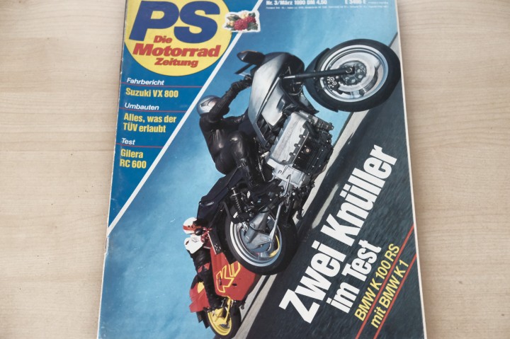 Deckblatt PS Sport Motorrad (03/1990)